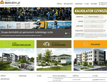 Tablet Screenshot of domlublin.pl